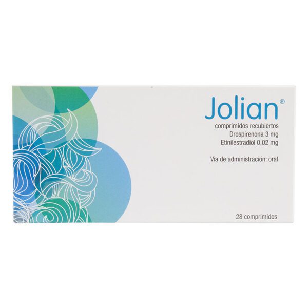 Jolian 3 Mg 28 Tabletas(M)22364