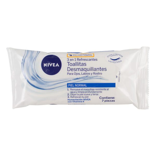 Toallas Desmaquilladora Nivea Piel Normal 7 Unidades