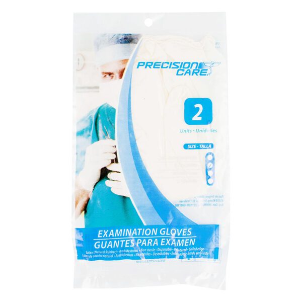 Guante Examen Latex Precision 2 Uds T.S