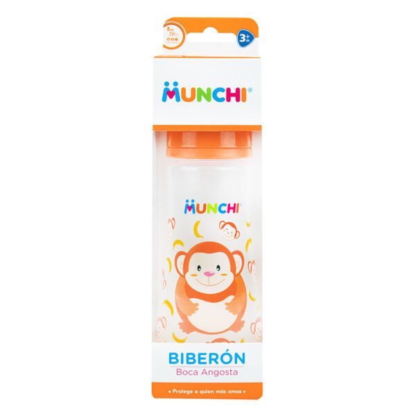 Biberón Munchi Boca Angosta 8 Oz