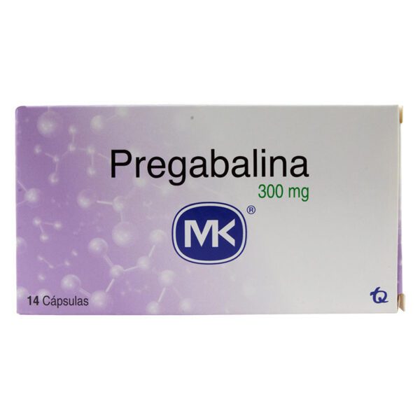 Pregabalina 300 Mg 14 Cápsulas Mk (M)76270