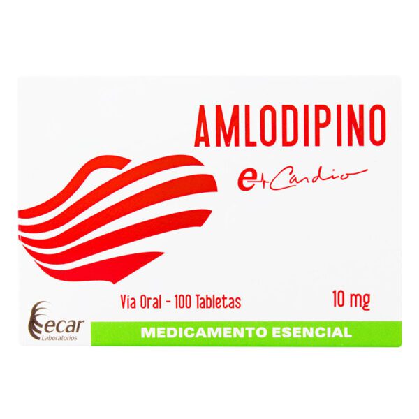 Amlodipino 10 Mg 100 Tabletas Ec - Imagen 2