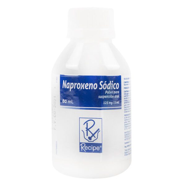 Naproxeno 125 Mg Suspension 80 Ml Rc - Imagen 2