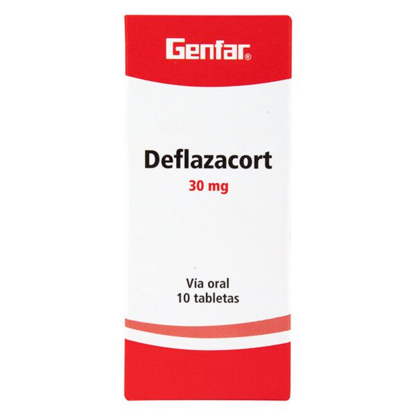 Deflazacort 30 Mg 10 Tabletas Gf(M)36717 - Imagen 2