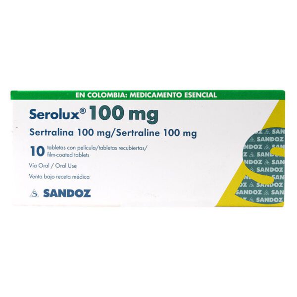 Serolux 100 Mg 10 Tabletas - Imagen 2