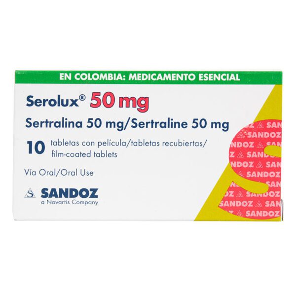 Serolux 50 Mg 10 Tabletas - Imagen 2