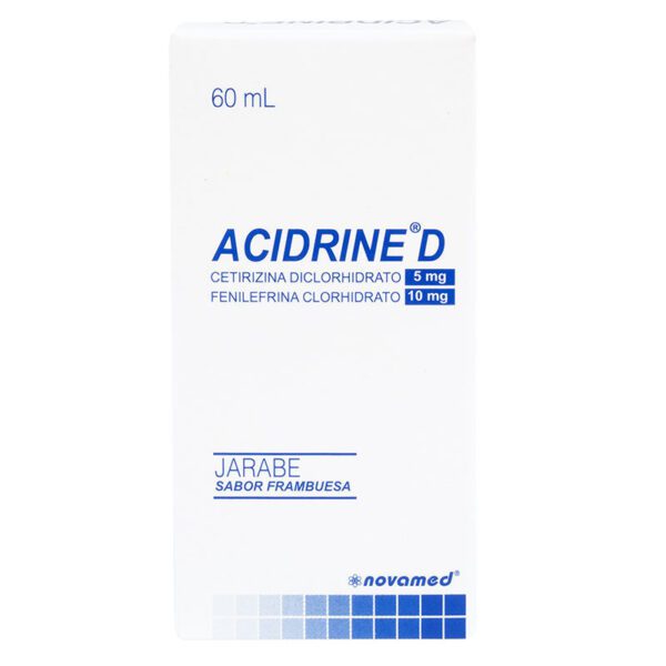 Acidrine D Jarabe 60 Mililitros