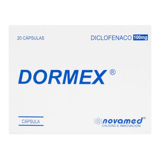 Dormex 100 Mg 20 Cápsulas - Imagen 2