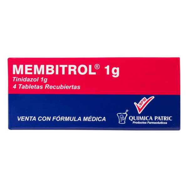 Membitrol 1 Gramo 4 Tabletas