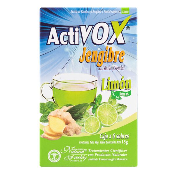 Activox Jengibre-Limon 6 Sobres - Imagen 2