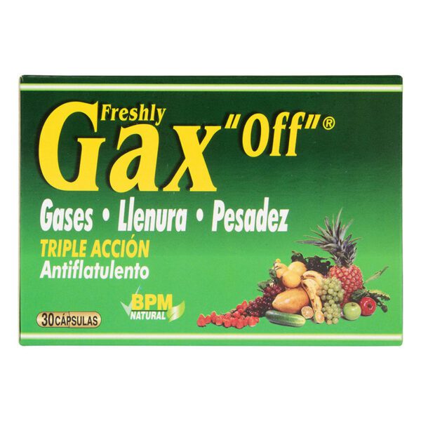 Gax Off 30 Capsulas