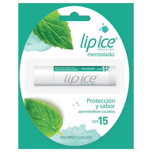 Lip Ice Protector Labial Mento Fps 15 3.5 Gr