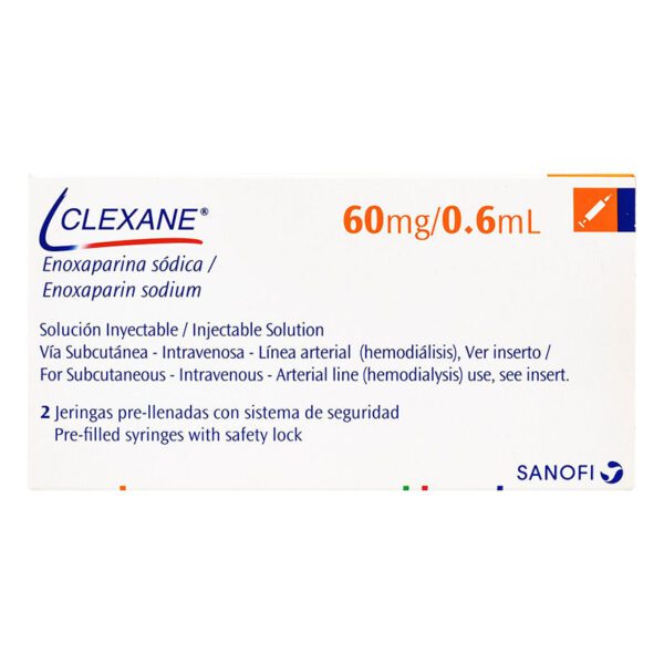 Clexane 60 Mg 2 Ampollas (A)(Pae) - Imagen 2