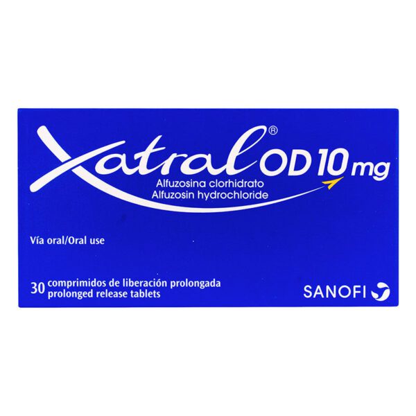 Xatral Od 10 Mg 30 Tabletas (A) (Pae) - Imagen 2