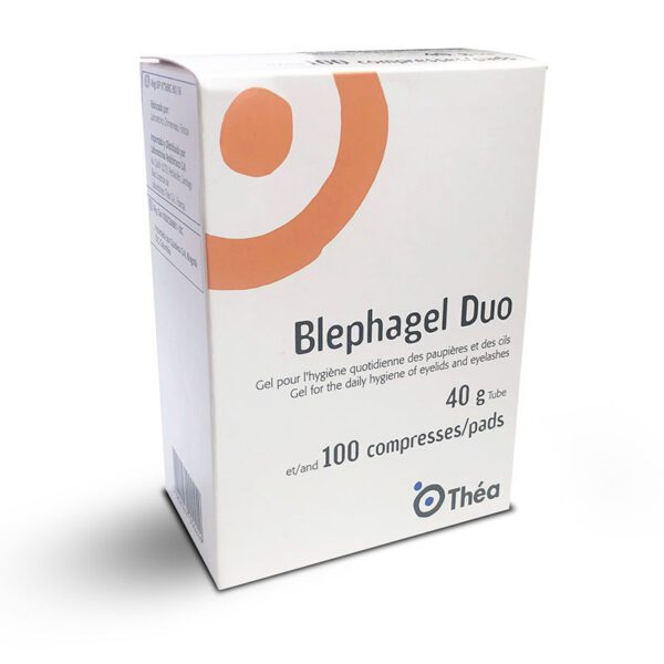 Blephagel Duo Gel Limpiador 40 Gr 100 Paños - Imagen 2