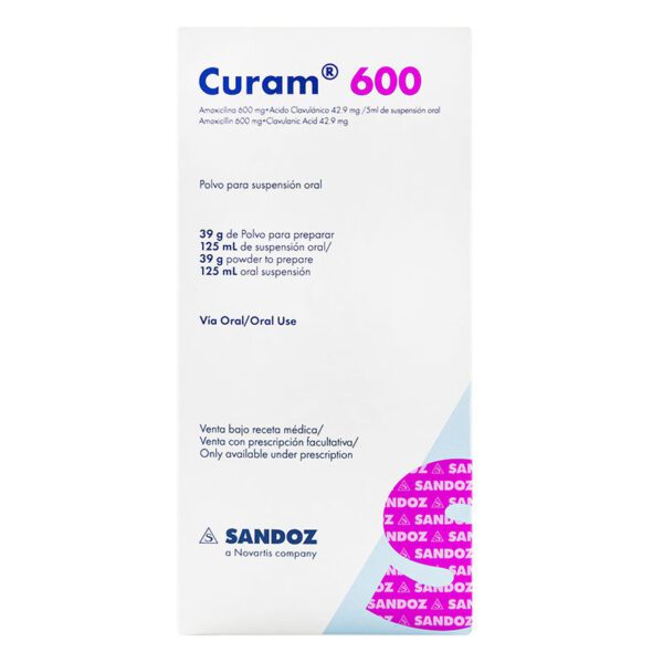 Curam 600 Mg Suspensión 125 Ml - Imagen 2