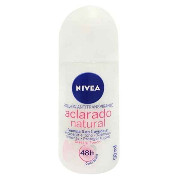 Desodorante Nivea Rollon Aclarado Natural 50 Ml M - Imagen 2