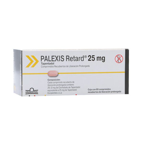 Palexis Ret 25 Mg 60 Tabletas(C)(P)48846 - Imagen 2