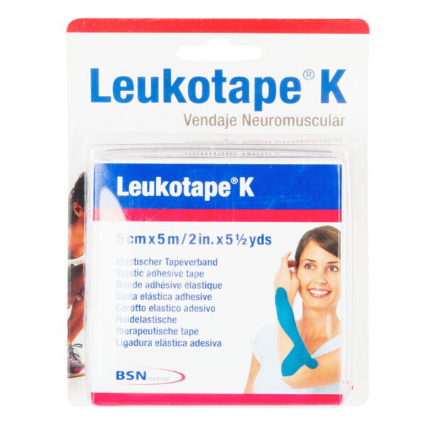 Leukotape K 5Cm X 5M Azul - Imagen 2