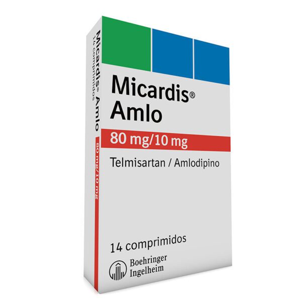 Micardis Amlo 80 Mg/10 Mg 14 Tabletas (A) - Imagen 2