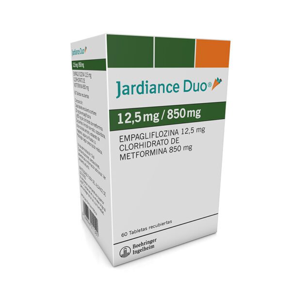 Jardiance Duo 12.5/850 Mg 60 Tabletas (A)(Pae) - Imagen 2