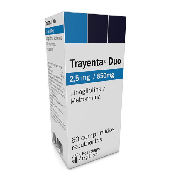 Trayenta Duo 2.5/850 Mg 60 Tabletas (A)(Pae) - Imagen 2