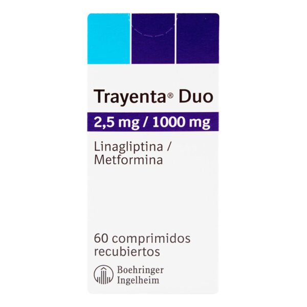 Trayenta Duo 2.5/1000 Mg 60 Tabletas (A)(Pae) - Imagen 2