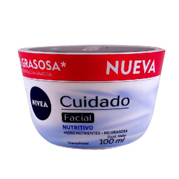 Crema Nivea Cuidado Nutritivo 100 Ml - Imagen 2