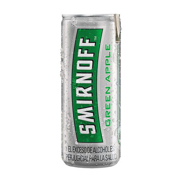 Cóctel Smirnoff Ice Green Apple Lata 250Ml