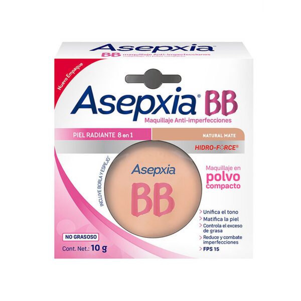 Polvo Compacto Asepxia Bb Natural Ma(Sf)