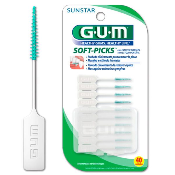 Gum Soft Pick 40 Unidades - Imagen 2