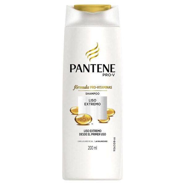 Shampoo Pantene Liso Extremo Prov 200 Ml - Imagen 2