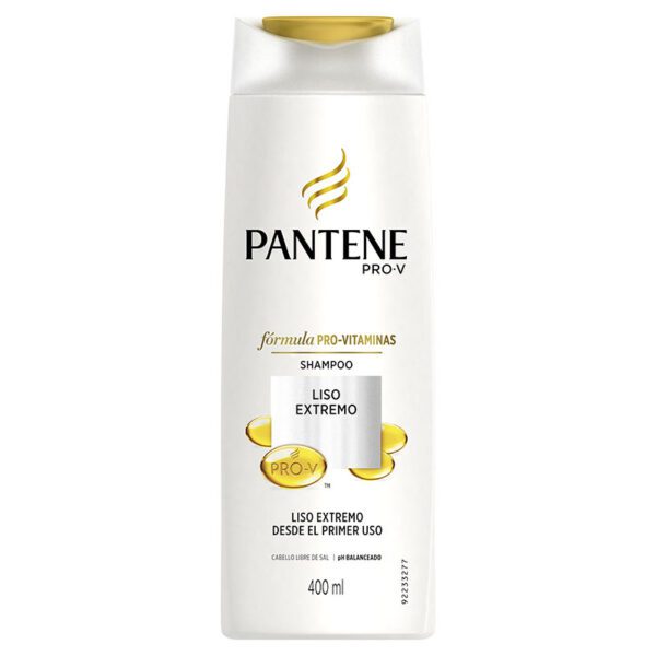 Shampoo Pantene Liso Extremo Prov 400 Ml - Imagen 2