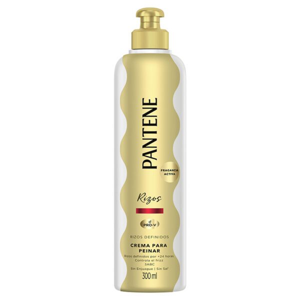 Pantene Hidrocrema Ami Prov Rizos Definidos 300Ml - Imagen 2