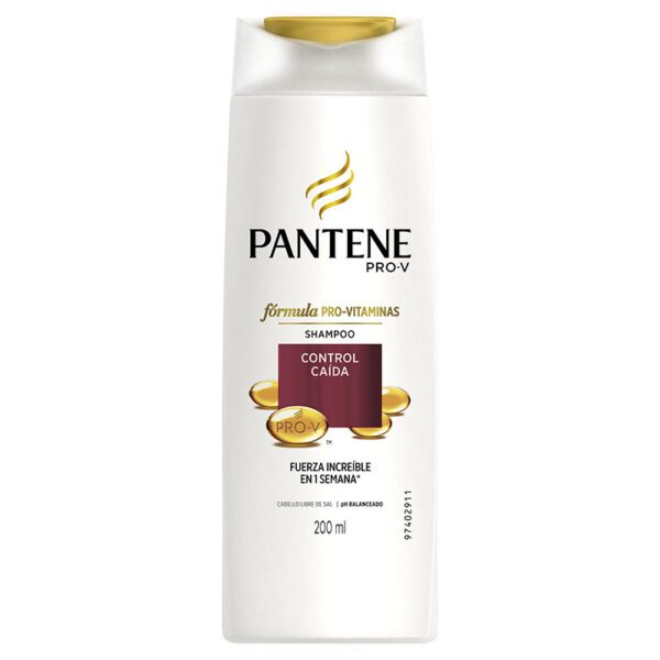 Shampoo Pantene Control Caida Prov 200 Ml - Imagen 2