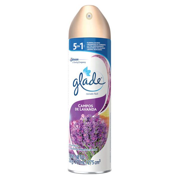 Ambientador Glade Spray Lavanda 250 Gr/275Ml