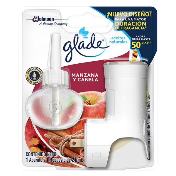 Ambientador Glade Manzana + Unidad Eléctrica Precio Especial - Imagen 2