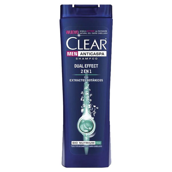 Shampoo Clear 2 En 1 Dual Effect 200 Ml