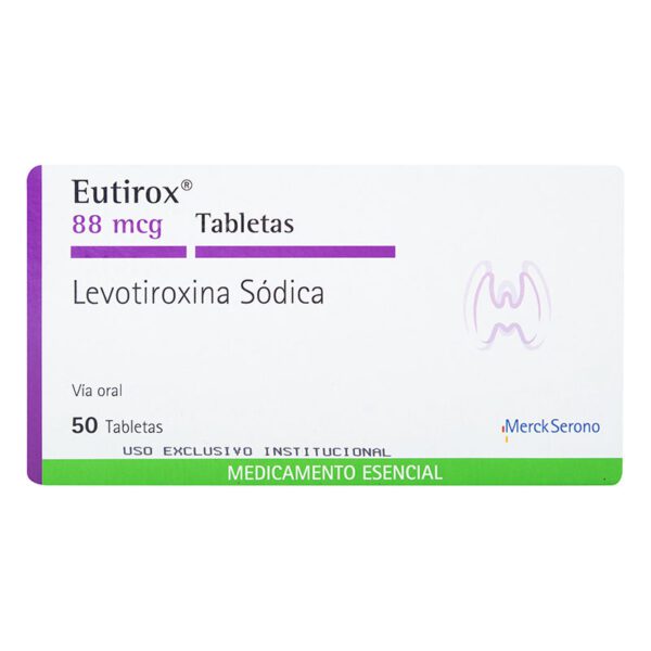 Eutirox 88 Mcg 50 Tabletas(3%+)