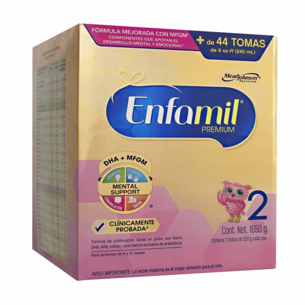 Enfamil Premium 2 Caja 1650 Gr (A)(Pae) - Imagen 2