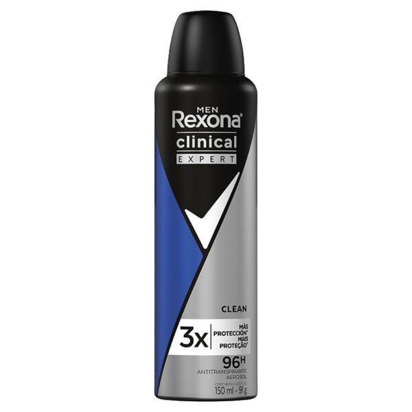 Desodorante Rexona Clinical Expert Aerosol Clean 91Gr - Imagen 2