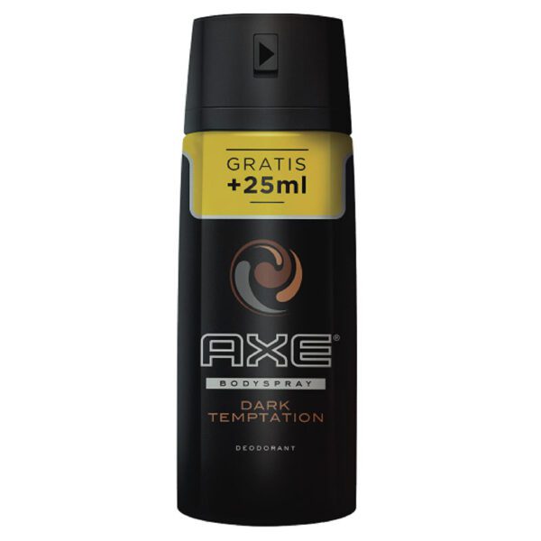 Desodorante Axe Body Spray Dark Temptation 150Ml Gratis.25 Ml - Imagen 2