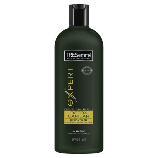 Shampoo Tresemme Expert Detox Capilar 400 Ml - Imagen 2