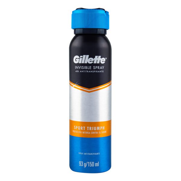 Desodorante  Gillette Spray Sport Triumph 93 Gr H - Imagen 2