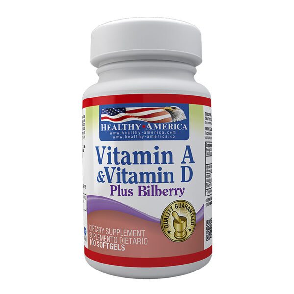 Vitamin A Y D 100 Softgels Healthy Iva - Imagen 2