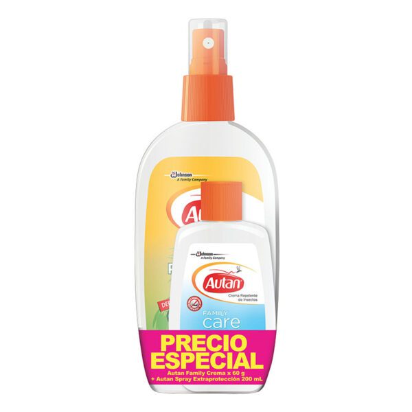 Repelente Autan Extra Protección 200 + Autan Fa 60