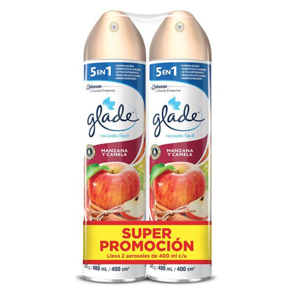 2 Ambiente Glade Spray 400 Ml Oferta - Imagen 2