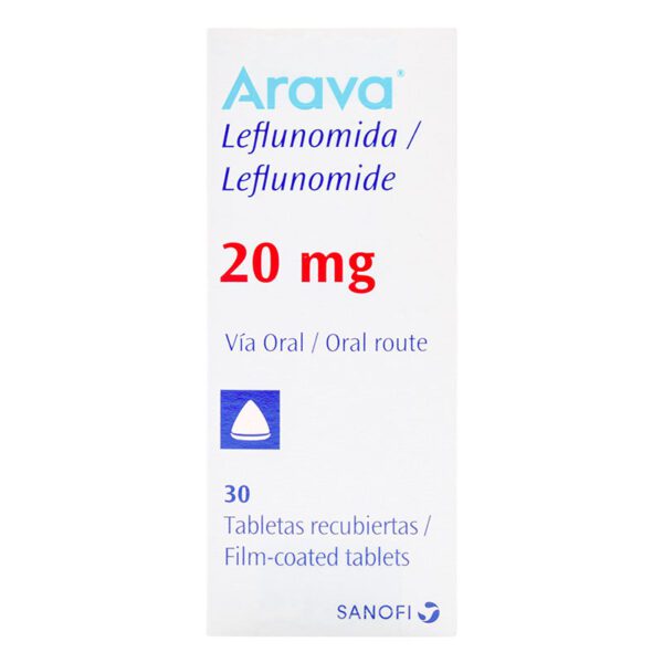 Arava 20 Mg 30 Tabletas (A)(P)158154(Sc) - Imagen 2