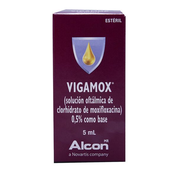 Vigamox 0.5% Solución 5 Ml