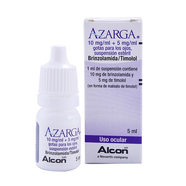 Azarga Solución Oftálmica 5 Ml(A)(3%+)(Pae) - Imagen 2